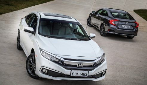 Honda Civic 2020 é reestilizado e ganha nova versão