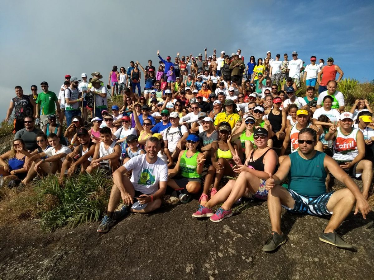 Mais de 200 pessoas participam da 5ª Subida de Verão ao Monte Aghá